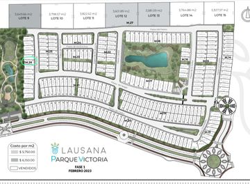 VENTA TERRENO LAUSANA