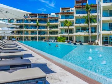 Penthouse con vista al mar, alberca, en venta, Coco Beach, Playa del Carmen