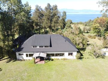 Parcela con casa y acceso al Lago Ranco