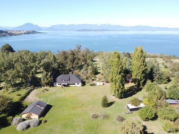 Parcela con casa y acceso al Lago Ranco