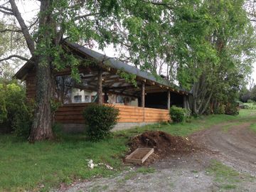 Parcela con casa y acceso al Lago Ranco