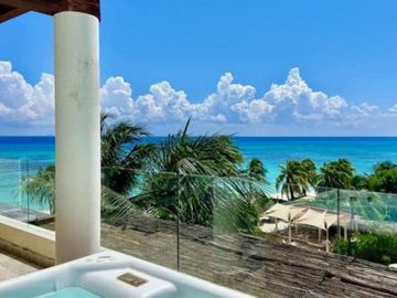 Penthouse Frente al Mar con Vista al Océano en Venta, Coco Beach, Playa del Carmen