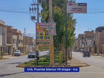 Propiedad Comercial Estratégica en Venta – Urb. Puente Blanco Av Cutervo, Ica