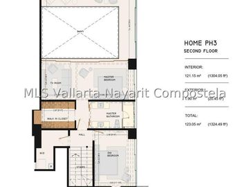 Penthouse en venta en Bucerias Zona Dorada.