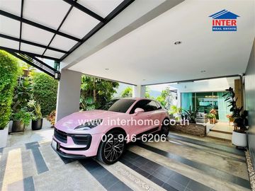 3-storey detached house, 65.6 sq.w., Nirvana Beyond Village, Kaset-Nawamin, Khlong Lam Chiak Road, Soi 9, Kaset-Nawamin Road, Bueng Kum District, Bang