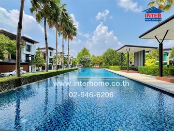 3-storey detached house, 65.6 sq.w., Nirvana Beyond Village, Kaset-Nawamin, Khlong Lam Chiak Road, Soi 9, Kaset-Nawamin Road, Bueng Kum District, Bang