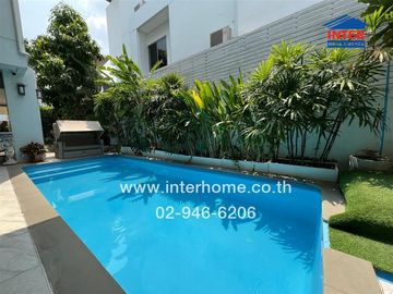 3-storey detached house, 65.6 sq.w., Nirvana Beyond Village, Kaset-Nawamin, Khlong Lam Chiak Road, Soi 9, Kaset-Nawamin Road, Bueng Kum District, Bang