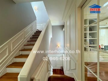 3-storey detached house, 65.6 sq.w., Nirvana Beyond Village, Kaset-Nawamin, Khlong Lam Chiak Road, Soi 9, Kaset-Nawamin Road, Bueng Kum District, Bang