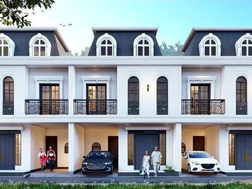 Dijual Rumah 2 Lantai Murah Klasik Dalam Lingkungan Cluster Di Jagakarsa, Jakarta Selatan
