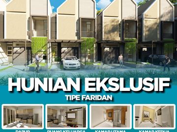 Rumah Arsy Cilame Ngamprah, Baru 2/1 LANTAI Mewah Murah Dekat Kota Cimahi, Bandung Barat Jual Dijual