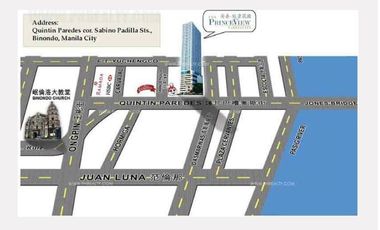 Princeview Parksuites Binondo, 30.80 sqm studio unit P4.6M only! for sale