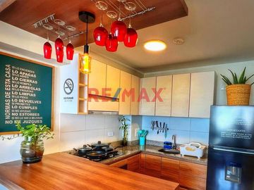 ID: 1117729 Mejor Inversión Flat Amoblado A 5 Min. Miraflores