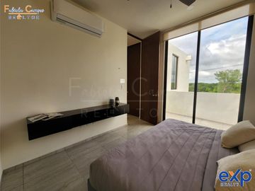 Casa de 3 recámaras en venta, en Privada Residencial con amenidades en Conkal, Yucatán - Entrega diciembre 2024