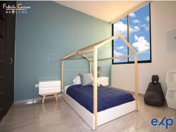 Casa de 3 recámaras en venta, en Privada Residencial con amenidades en Conkal, Yucatán - Entrega diciembre 2024