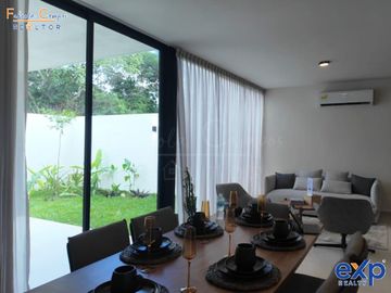 Casa de 2 recámaras en PREVENTA a 20 meses, en Privada Residencial con amenidades en Conkal, Yucatán - Entrega 2do semestre del 2026