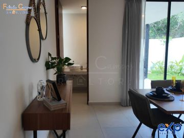 Casa de 2 recámaras en PREVENTA a 20 meses, en Privada Residencial con amenidades en Conkal, Yucatán - Entrega 2do semestre del 2026