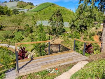 Finca nueva con bonita vista en venta El Peñol