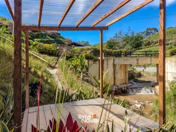 Finca nueva con bonita vista en venta El Peñol