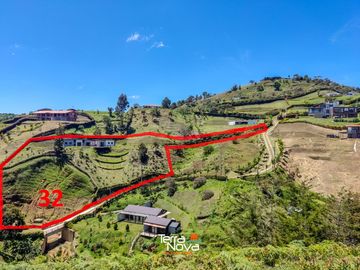Finca nueva con bonita vista en venta El Peñol