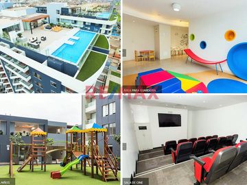 Departamento Con Vista Al Mar En Condominio Exclusivo C/ Piscina Y Otras Áreas Comunes