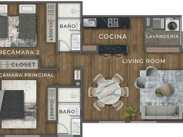 Departamentos en Venta es Bosque Real Puerta del Encinar