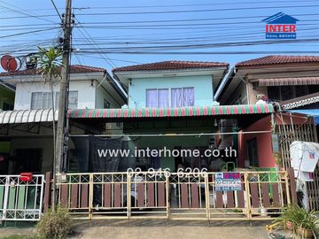 2-storey townhouse, 22.7 sq.w., Townhouse, Soi Wat Thian Dat, Petchkasem Road, Phutthamonthon Sai 4 Road, Sam Phran, Nakhon Pathom