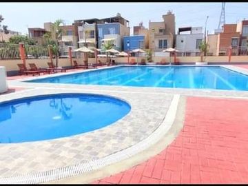OCASIÓN CASA 108M2  2 PISOS +AIRES C/PISCINAS Y PARQUES  VILLA CLUB 1 CARABAYLLO