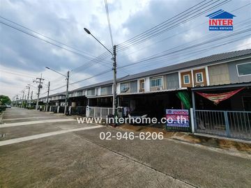 2-storey townhouse, 23.1 sq.w., Pruksa Village 117, Petchkasem 91-Phutthasakorn, Soi Petchkasem 91, Kanchanaphisek Road, Petchkasem Road, Krathum Baen