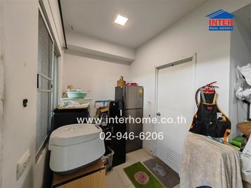 2-storey townhouse, 23.1 sq.w., Pruksa Village 117, Petchkasem 91-Phutthasakorn, Soi Petchkasem 91, Kanchanaphisek Road, Petchkasem Road, Krathum Baen