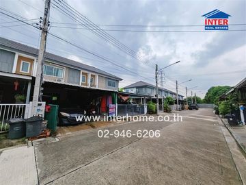 2-storey townhouse, 23.1 sq.w., Pruksa Village 117, Petchkasem 91-Phutthasakorn, Soi Petchkasem 91, Kanchanaphisek Road, Petchkasem Road, Krathum Baen