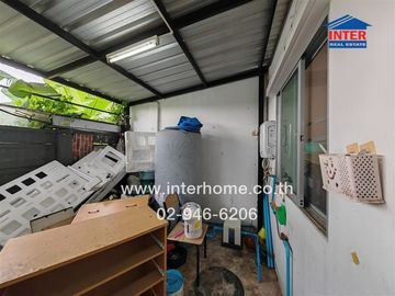 2-storey townhouse, 23.1 sq.w., Pruksa Village 117, Petchkasem 91-Phutthasakorn, Soi Petchkasem 91, Kanchanaphisek Road, Petchkasem Road, Krathum Baen