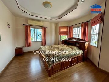 2-storey detached house, 60 sq m, Manirin Village, Bangsaen, Khao Lam Road, Mit Samphan Road, Mueang Chonburi, Chonburi
