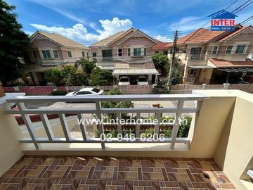 2-storey detached house, 60 sq m, Manirin Village, Bangsaen, Khao Lam Road, Mit Samphan Road, Mueang Chonburi, Chonburi