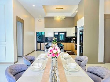 Pool Villa in Pong - Pattaya for Sale Nordic-Style with Complete Furnishings