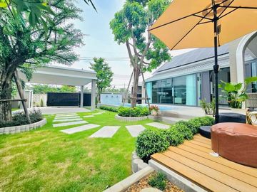 Pool Villa in Pong - Pattaya for Sale Nordic-Style with Complete Furnishings