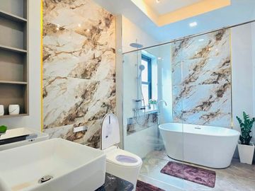 Pool Villa in Pong - Pattaya for Sale Nordic-Style with Complete Furnishings