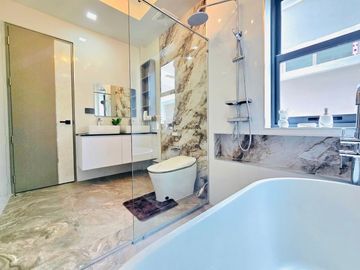 Pool Villa in Pong - Pattaya for Sale Nordic-Style with Complete Furnishings