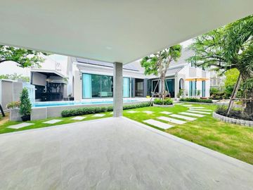 Pool Villa in Pong - Pattaya for Sale Nordic-Style with Complete Furnishings