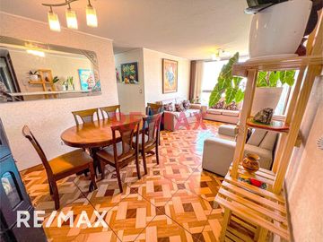 Amplio Departamento Remodelado C/ Vista Panorámica | Condominio Con Seguridad Y Áreas Comunes