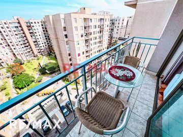Amplio Departamento Remodelado C/ Vista Panorámica | Condominio Con Seguridad Y Áreas Comunes