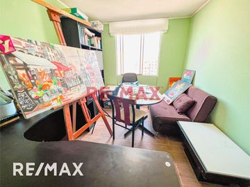 Amplio Departamento Remodelado C/ Vista Panorámica | Condominio Con Seguridad Y Áreas Comunes