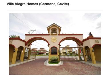Villa Allegre House and Lot For Sale 113sqm near Carmona Industrial