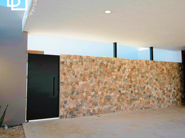 Casa nueva en venta de una planta con alberca privada en Mérida