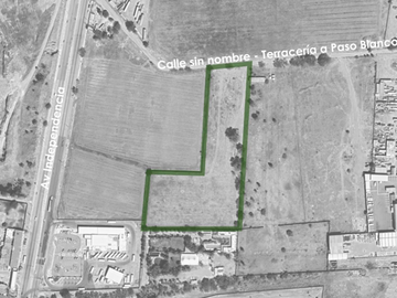 Venta de Terreno Industrial en Ejido Jesús María (ALE)