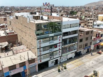VENDO EDIFICIO / HOTEL FULL EQUIPADO CON TERRAZA, LISTO PARA GENERAR INGRESOS DESDE EL 1er DÍA, cerca del Aeropuerto Jorge Chavez