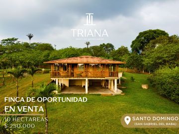 FINCA EN VENTA SAN GABRIEL DEL BABA - SANTO DOMINGO
