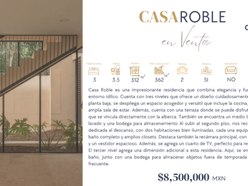 CASA ROBLE EN VENTA