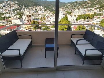 Acapulco Departamento en venta en Costa azul en castillo Breton tercer nivel 3 Recamaras