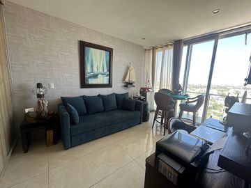 EN VENTA DEPARTAMENTO EN MAZATLAN DE 3 RECAMARAS A PIE DE PLAYA EN  CAMINO AL MAR (EQUIPADO) Y TRES BALCONES