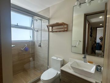 EN VENTA DEPARTAMENTO EN MAZATLAN DE 3 RECAMARAS A PIE DE PLAYA EN  CAMINO AL MAR (EQUIPADO) Y TRES BALCONES